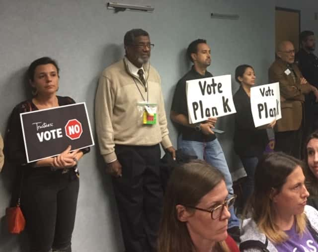 AISD closure protesters