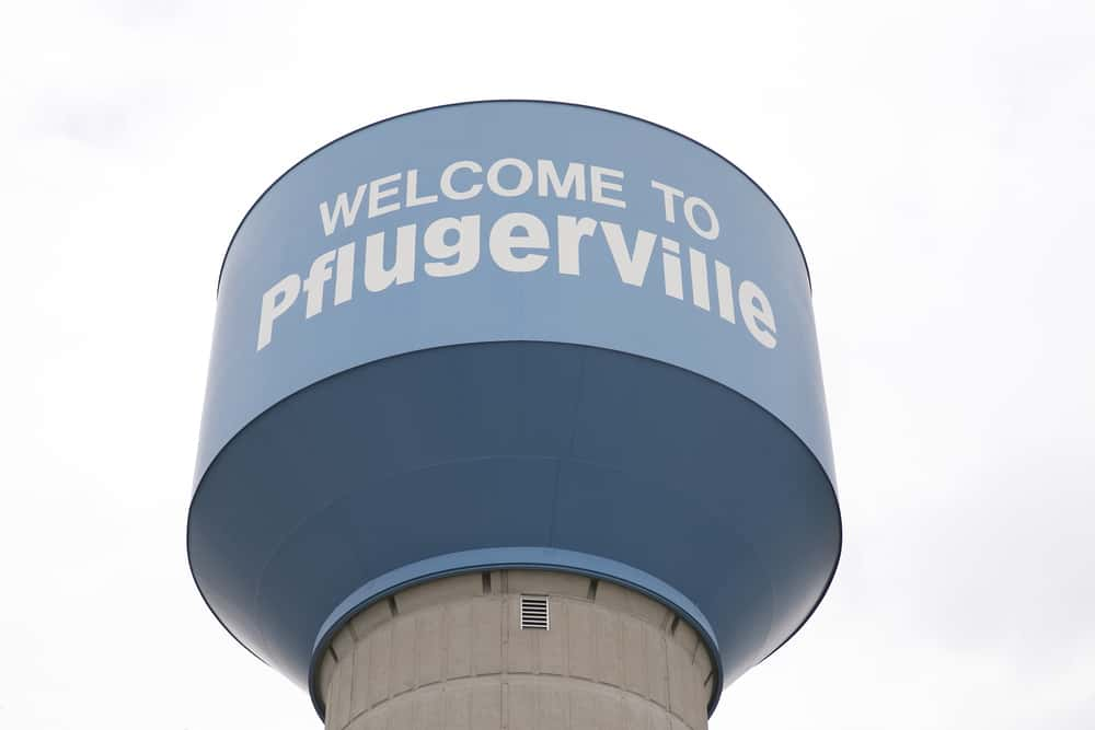 Pflugerville water tower