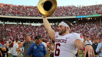 Oklahoma v Texas People: Baker Mayfield:Getty Images