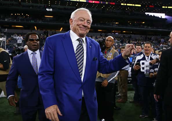 Philadelphia Eagles v Dallas Cowboys People: Jerry Jones:Getty Images