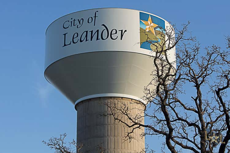 Leander water tower