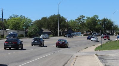 Traffic on Bell Boulevard in Cedar Park