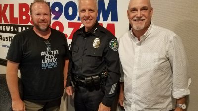 Todd, Don and APD Chief Brian Manley