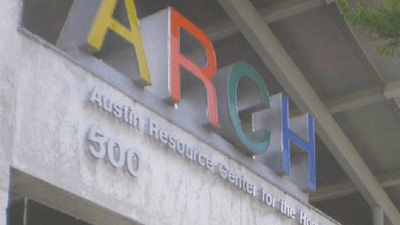 ARCH homeless shelter in downtown Austin