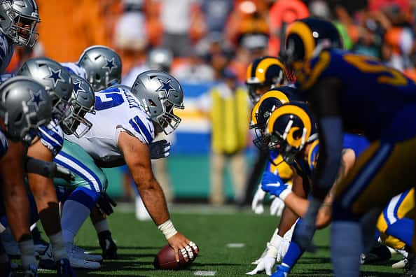 Dallas Cowboys v Los Angeles Rams:Getty Images