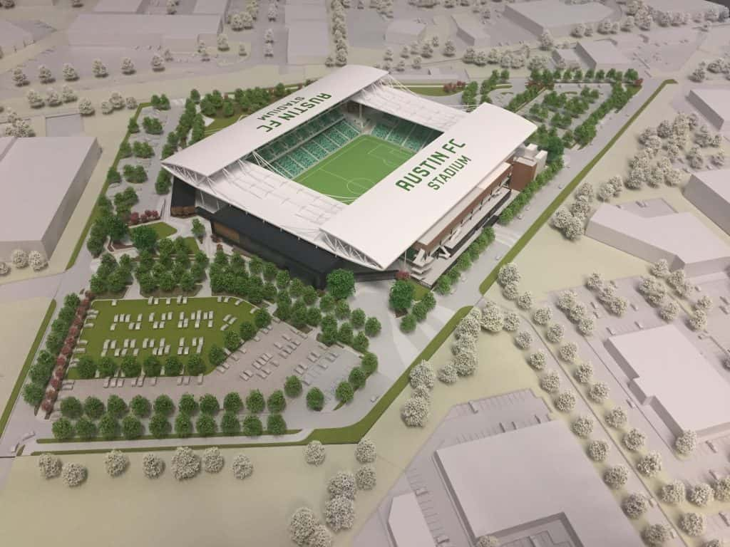 Austin FC Stadium model