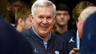 Miami v North Carolina People: Mack Brown: Getty Images