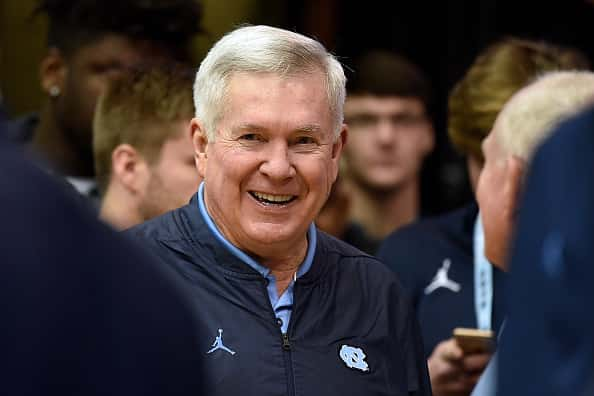 Miami v North Carolina People: Mack Brown: Getty Images