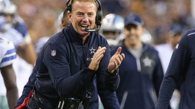 Dallas Cowboys v Green Bay Packers People: Jason Garrett:GETTY IMAGES