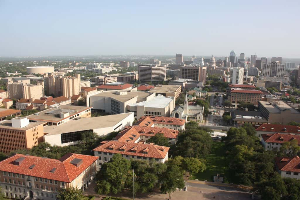 University of Texas campus