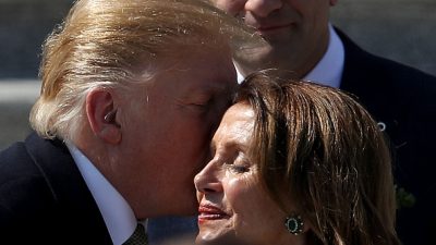 People: Donald Trump, Nancy Pelosi:Getty Images