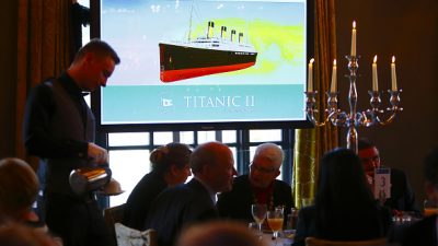 Titanic replica: Getty Images