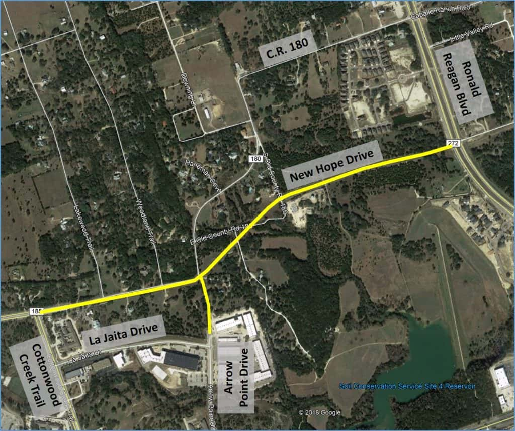 Cedar Park's New Hope Drive extension