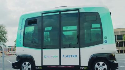 Capital Metro Autonomous Buses
