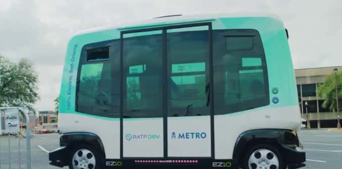 Capital Metro Autonomous Buses