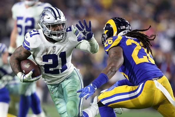 People: Ezekiel Elliott, Mark Barron:Getty Images