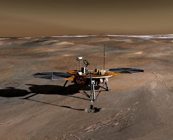 Phoenix Mars Lander Arrives On Mars:Getty Images