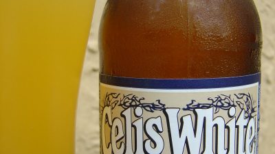 Bottle of Celis White beer