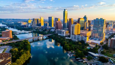 Skyline view of the city of Austin, Texas