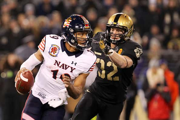 NCAA FOOTBALL: DEC 13 Navy at Army:Getty Images