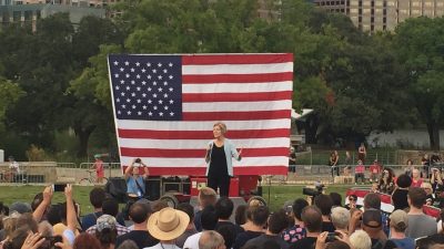 Elizabeth Warren in Austin