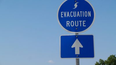Evacuation route