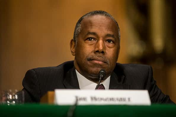 HUD Secretary Ben Carson