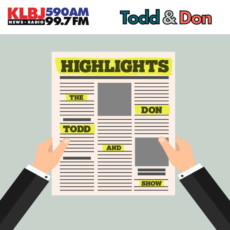 Cartoon newspaper that reads "Highlights"