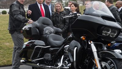 harley davidson trump