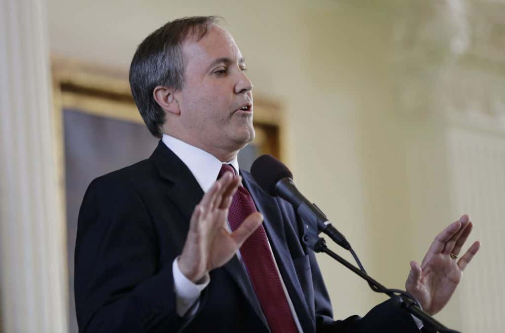 Ken Paxton Texas Attorney General TX AG