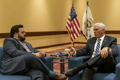 Tony Katz and VP Mike Pence