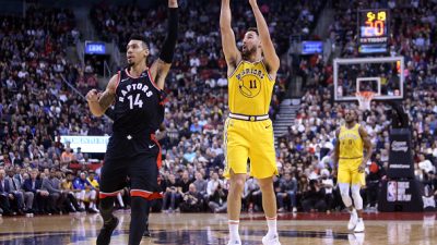 People: Klay Thompson, Danny Green:Getty Images