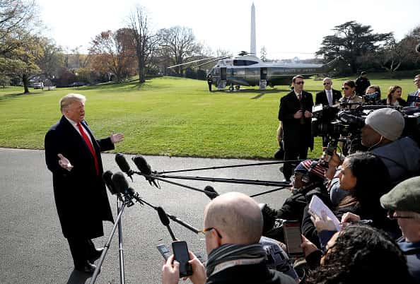 President And Mrs. Trump Depart The White House For G20 Summit In Argentina People: Donald Trump: Getty Images