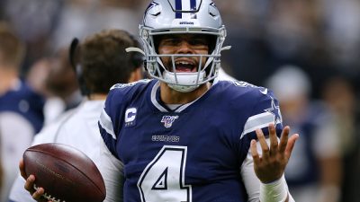 Dallas Cowboys v New Orleans Saints People: Dak Prescott:Getty Images