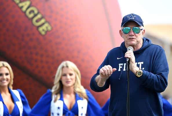 Jerry Jones Dallas Cowboys: Getty Images