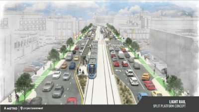 Capital Metro Lightrail concept