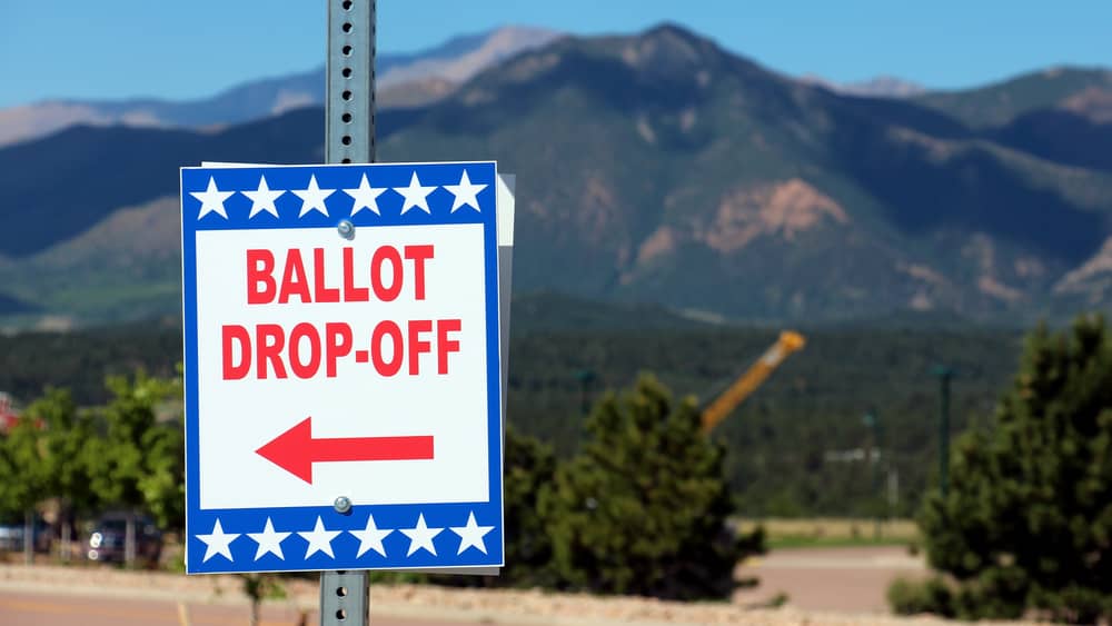 Mail in Ballot drop off