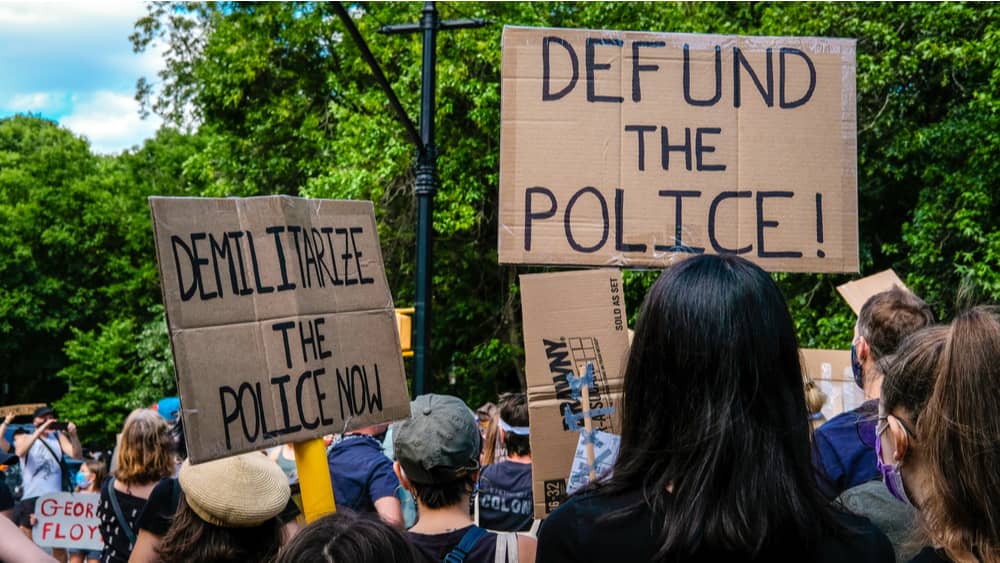 Defund police crime spike rise