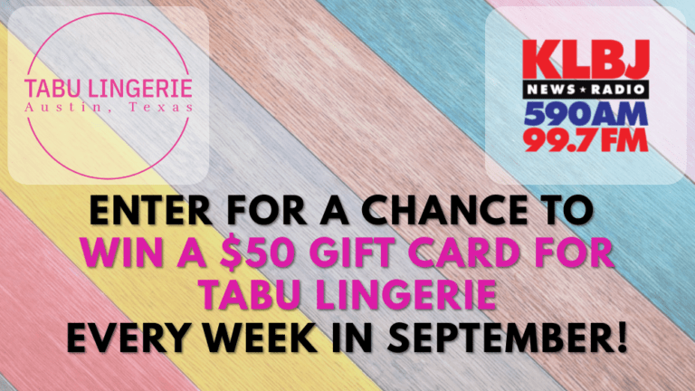 Text reads,"Enter to win a Giftcard every week in September!"