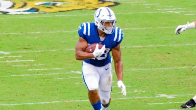 Indianapolis Colts Jonathan Taylor Jacksonville^ Florida USA September 13^ 2020