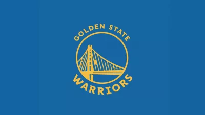 Modified Golden State logo that forms "30 Curry" on the inside