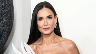 Demi Moore at FX's 'Feud: Capote vs. The Swans' Season 2 Premiere at Museum of Modern Art in New York on January 23^ 2024