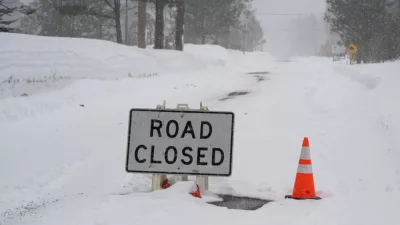 Blizzard conditions in Northern California shuts down roads, ski resorts