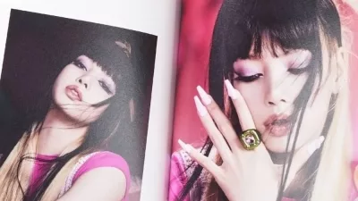 BORN PINK LP photobook with BlackPink's Lisa (Lalisa Manobal) on cover