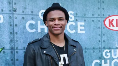 Russell Westbrook at the Guys Choice Awards 2015 at the Culver City on June 6^ 2015 in Sony Studios^ CA
