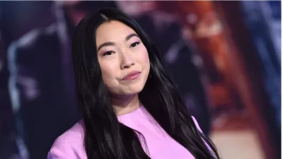 Awkwafina arrives for the â€˜Jumanji: The Next Levelâ€™ Los Angeles Premiere on December 09^ 2019 in Hollywood^ CA. LOS ANGELES - DEC 09