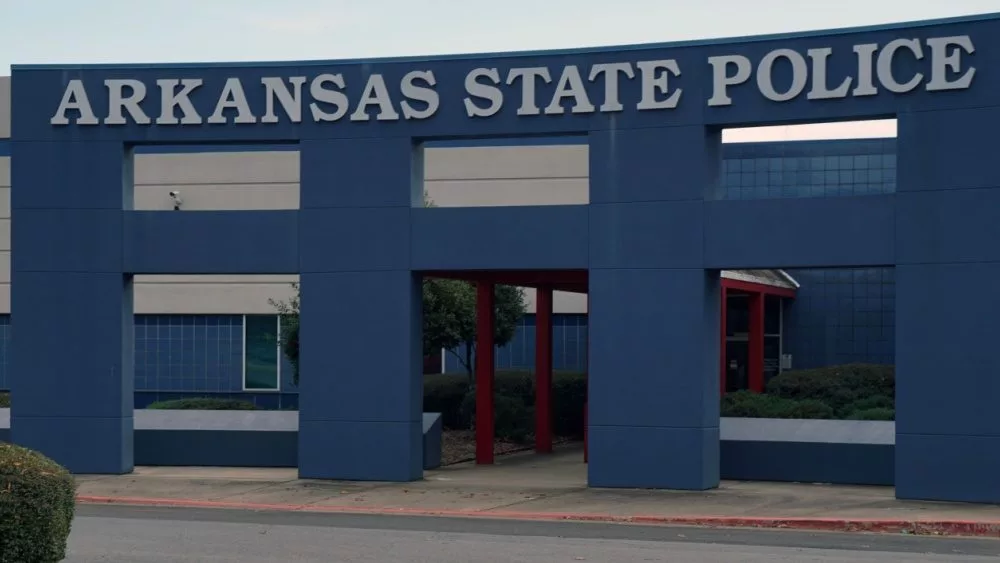 Arkansas State Police protecting the lives and property of Arkansans through law enforcement service in Little Rock Arkansas^ USA on January 02^ 2025