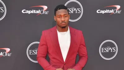 Stefon Diggs at the 2018 ESPY Awards at the Microsoft Theatre LA Live. LOS ANGELES^ CA - July 18^ 2018