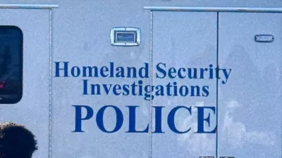 ICE^ DEA^ FBI and DHS Agents raid The Cedar Run Apartment Complex on Monaco Boulevard as part of the Trump Administration’s increased enforcement efforts. Denver^ Colorado - USA - 02-05-25