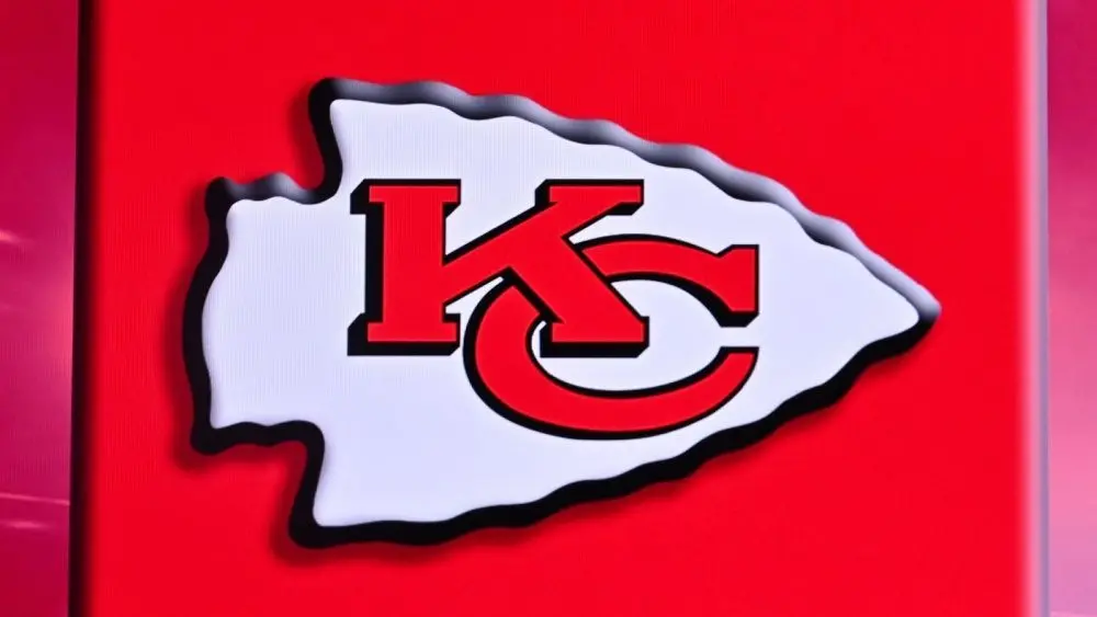 Kansas City Chiefs LOGO on red background